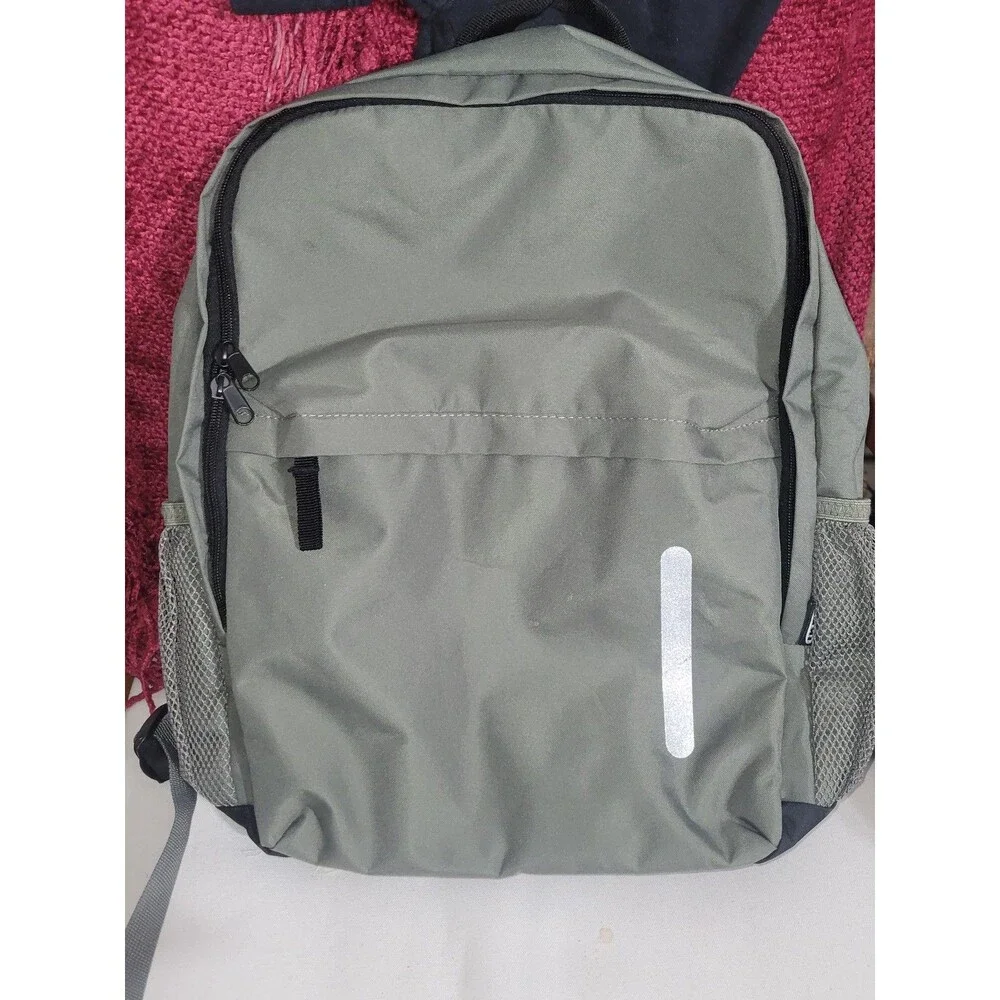 Green backpack